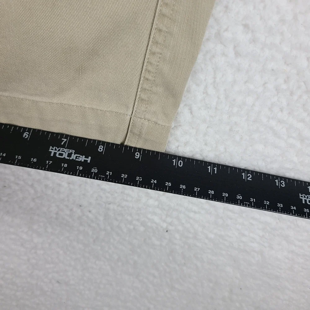 Polo‎ Ralph Lauren Cargo Pants Mens 36x30 Beige 100% Cotton Trousers Slacks VTG